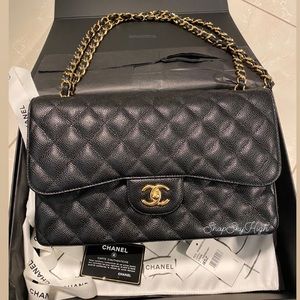 SOLD! Chanel jumbo double flap